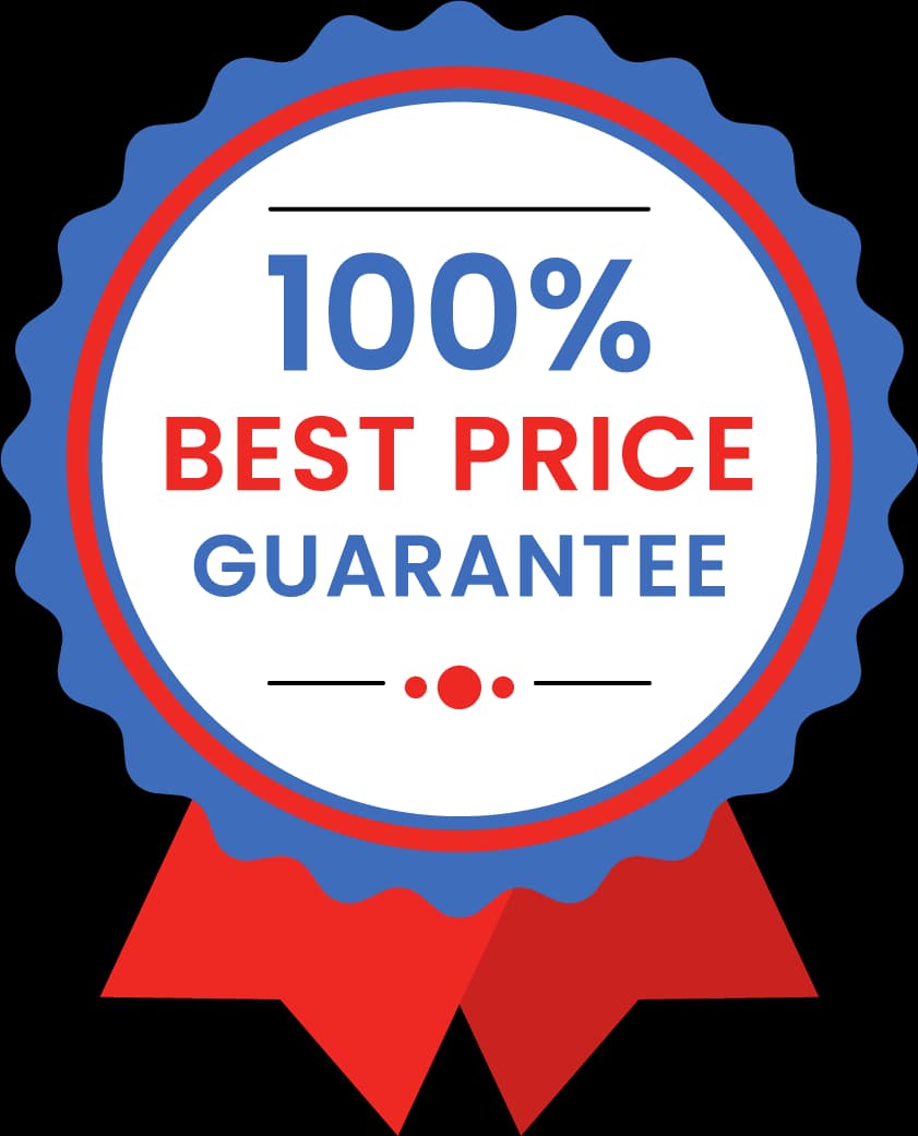 100% Best Price Guarantee